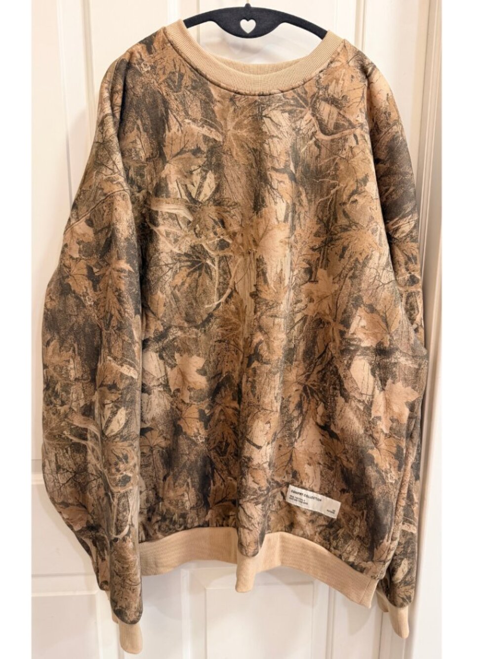 Comfrt Comfort Collection Camo Oversized Sweatshirt 3XL